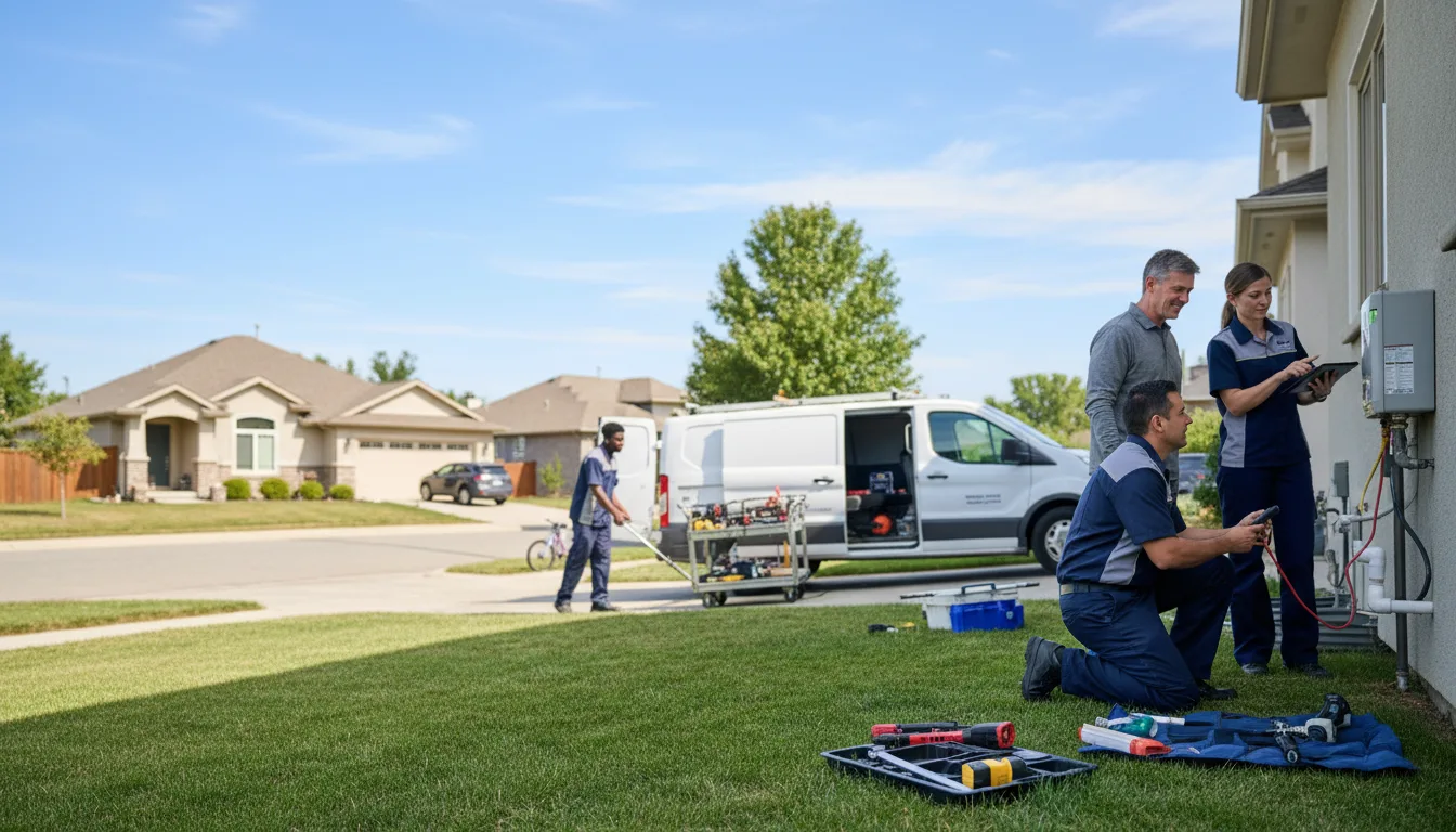 Tankless water heater service in Gila, NM